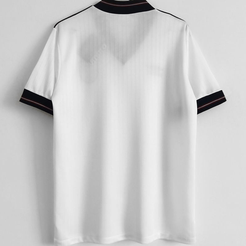 1984/1987 England Home White Retro Soccer Jersey Item NO.: 1457374 Back
