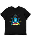 Happy 6th Birthday Graphic Tee