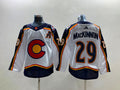 Men's Colorado Avalanche Nathan MacKinnon #29 White Reverse Retro 2.0 Authentic Player Jerseys