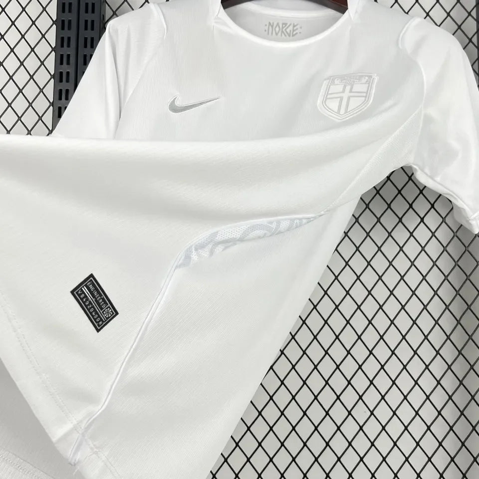 2026/27 Norway Third White Fans Soccer Jersey Detail 4