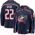 Men's Columbus Blue Jackets Jake Bean #22 Navy Home Breakaway Player Jerseys