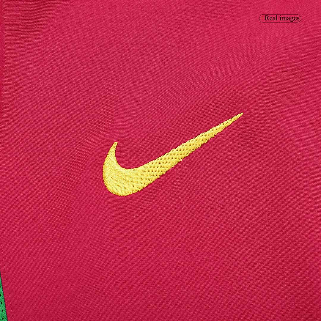 Figo #7 Retro Portugal Home Jersey World Cup 2002 Image 4