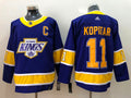 Men's Los Angeles Kings Anze Kopitar #11 Purple Breakaway Jerseys