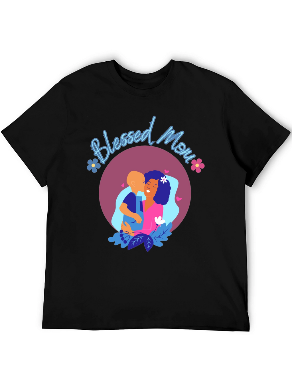 Blessed Mom Graphic T-Shirt - Stylish Mothers Day Gift