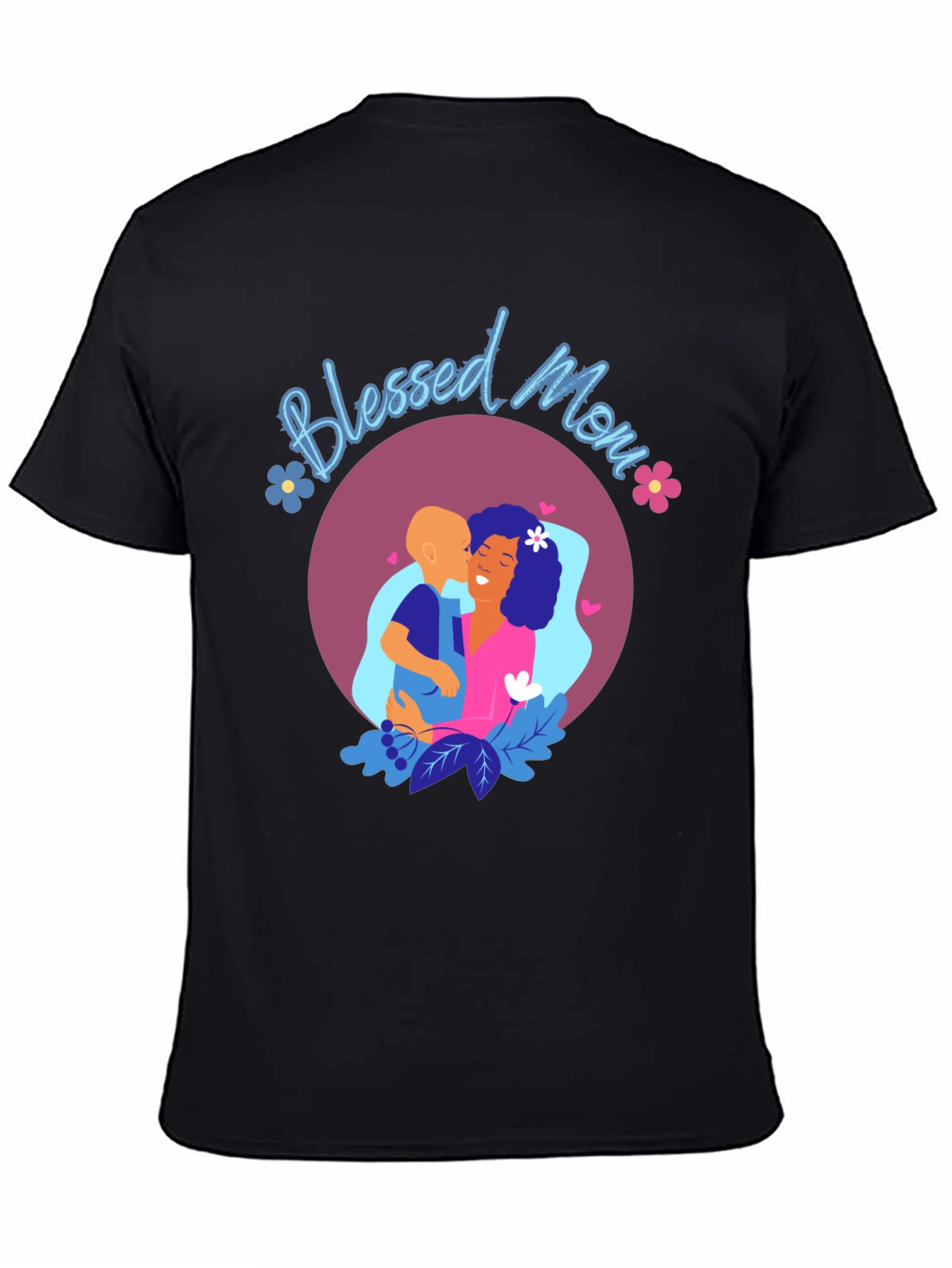 Blessed Mom Graphic T-Shirt - Stylish Mothers Day Gift