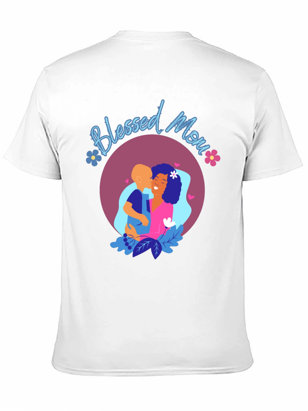 Blessed Mom Graphic T-Shirt - Stylish Mothers Day Gift