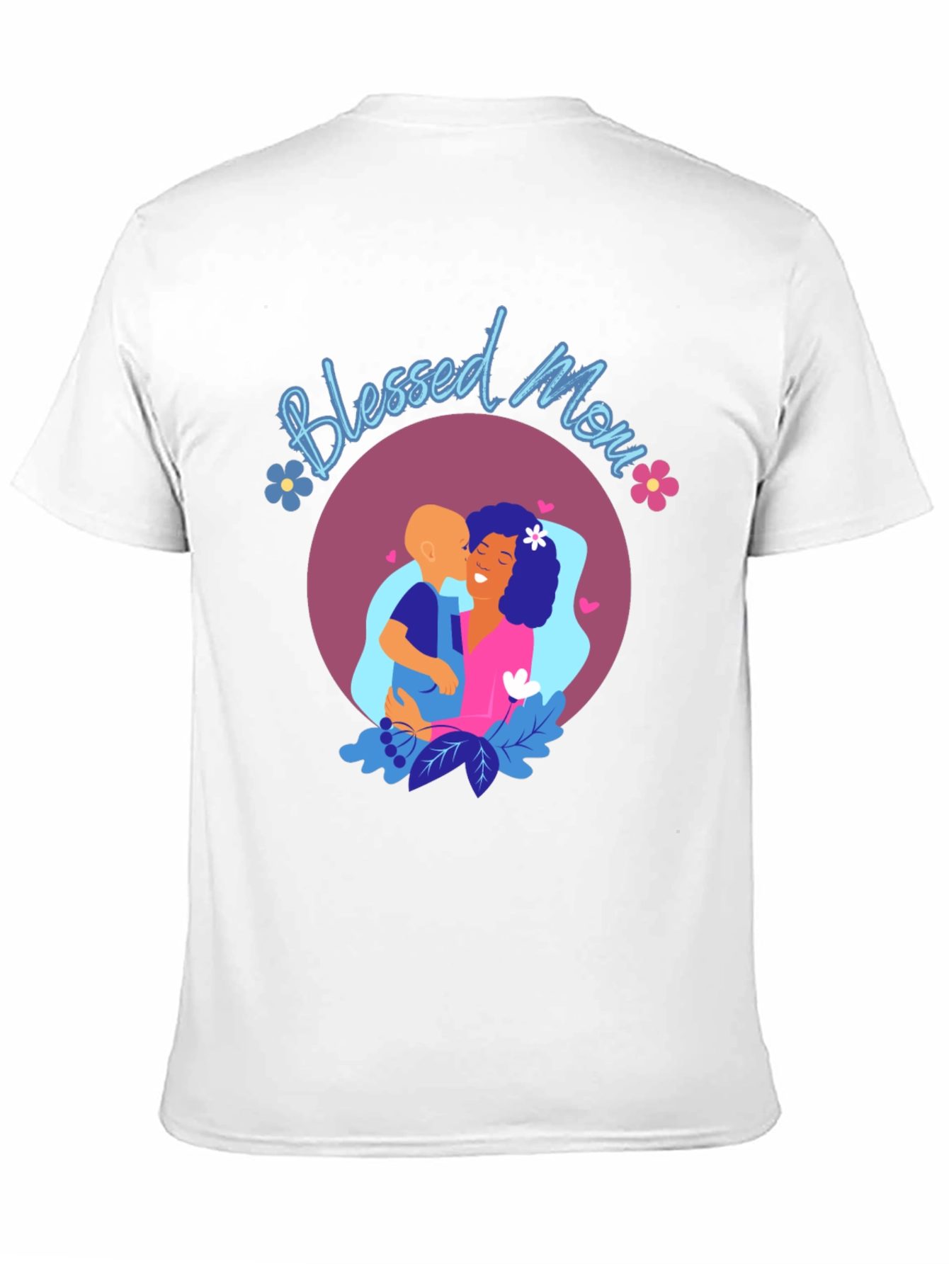 Blessed Mom Graphic T-Shirt - Stylish Mothers Day Gift
