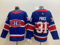 Men's Montreal Canadiens Carey Price #31 Blue Player Game Jerseys