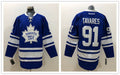 Men's Toronto Maple Leafs John Tavares #91 Blue Game Jerseys