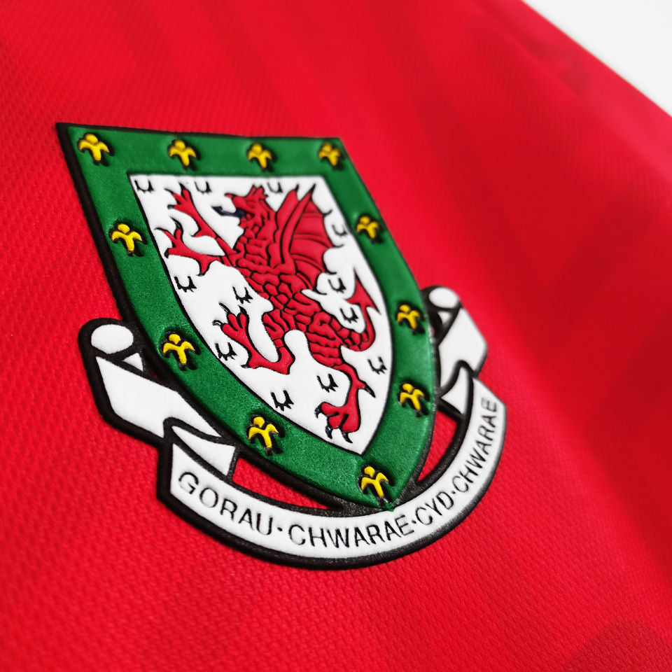 1992/94 Wales Home Red Retro Soccer Jersey Item NO.: 1401784 Detail 3