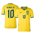 NEYMAR JR. #10 Brazil Home Soccer Jersey World Cup 2026 Yellow Front