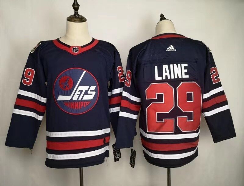 Men's Winnipeg Jets Patrick Laine #29 Navy Player Jerseys