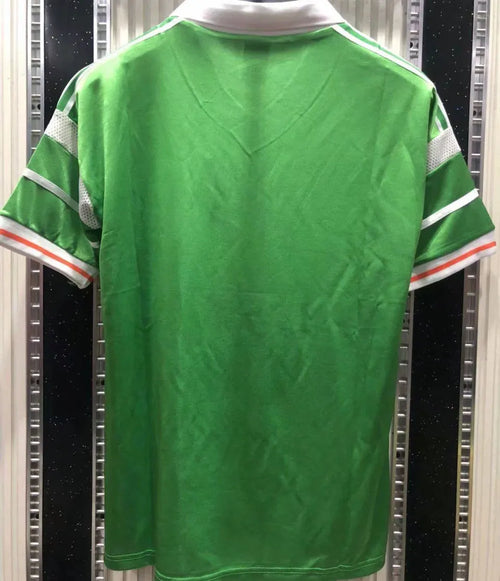 1988/90 Ireland Home Green Retro Soccer Jersey Back
