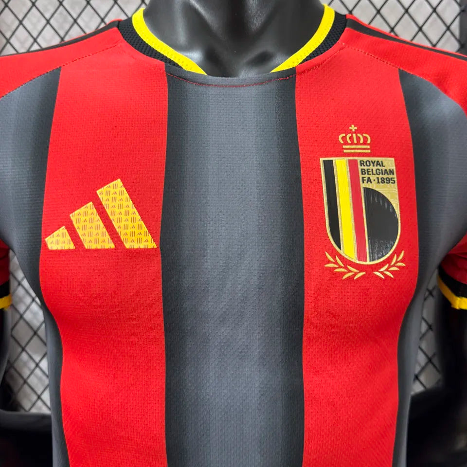2026/27 Belgium Special Edition Player Version Soccer Jersey Detail 1
