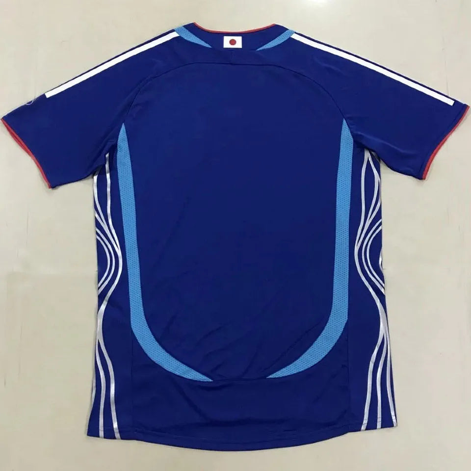 2006 Japan Home Retro Soccer Jersey Back