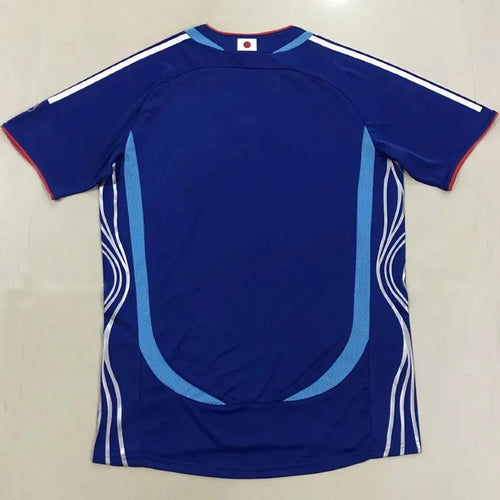 2006 Japan Home Retro Soccer Jersey Back