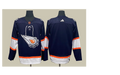 Men's Edmonton Oilers Navy Blank Player Jerseys