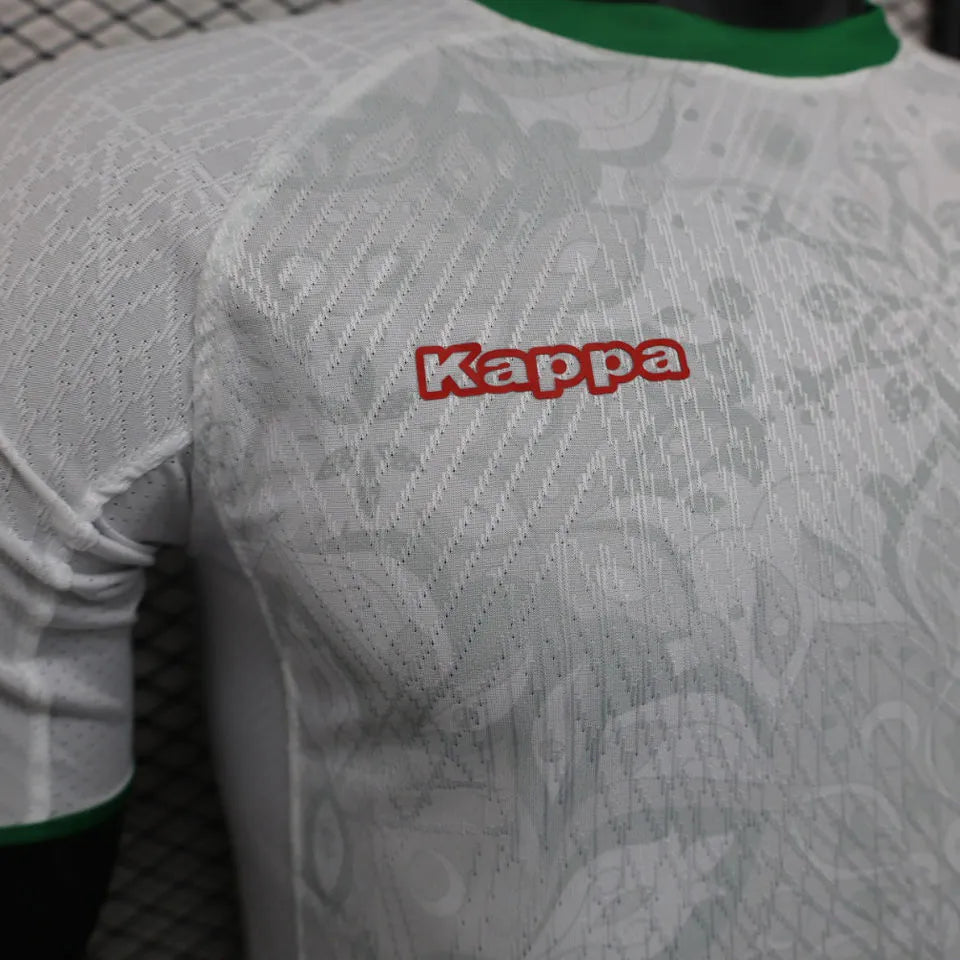 2024 Oman Away White Player Version Soccer Jersey 阿曼 Detail 4