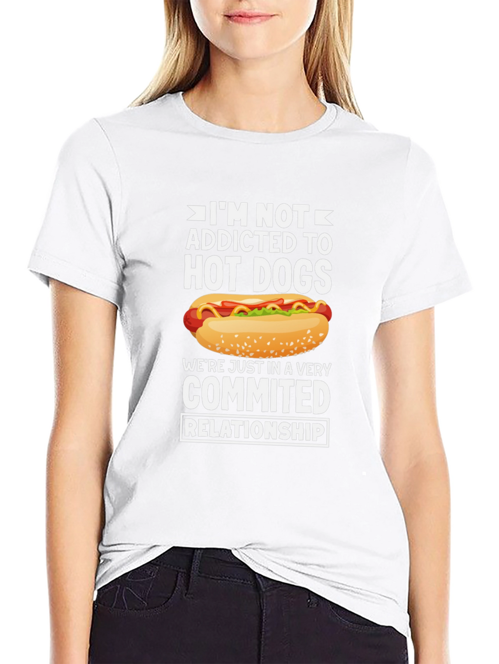Hot Dog Relationship T-Shirt
