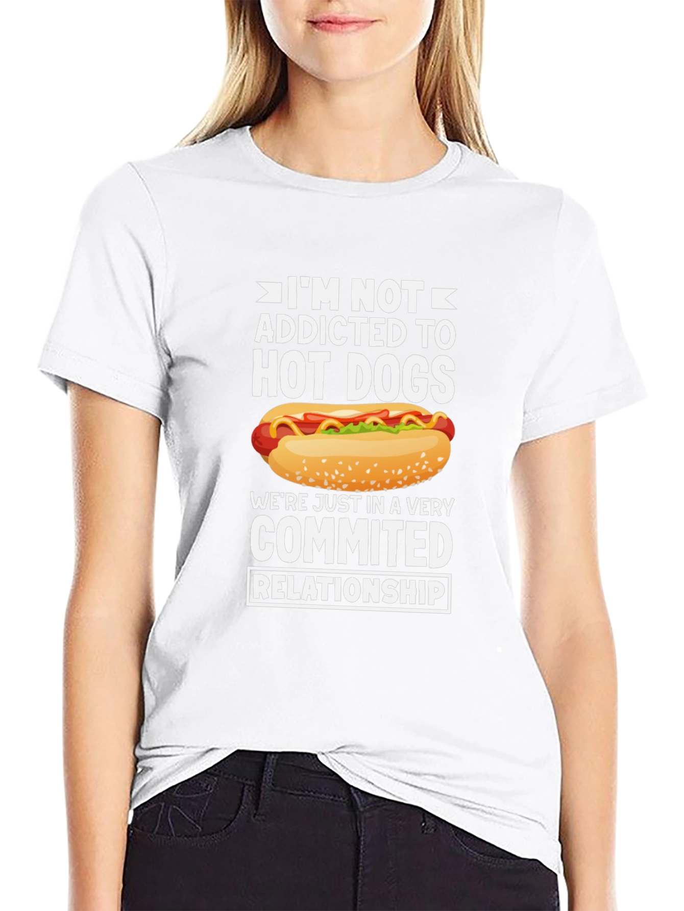 Hot Dog Relationship T-Shirt