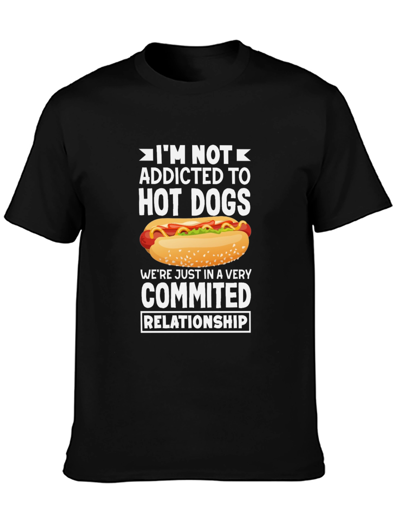 Hot Dog Relationship T-Shirt
