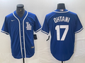 Men's Los Angeles Dodgers Shohei Ohtani #17 Blue Limited Player Jerseys
