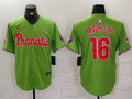 Men's Philadelphia Phillies Brandon Marsh #16 Green Limited Player Jerseys