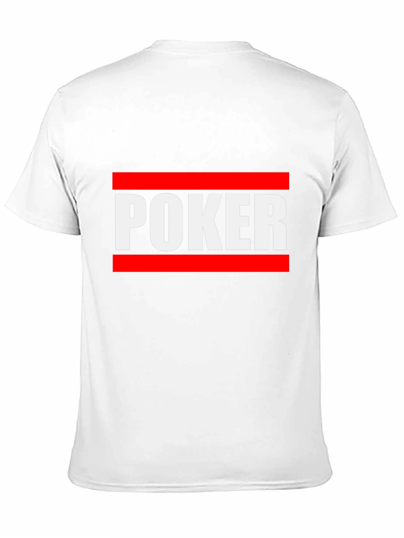 Poker Graphic Tee - Black Casual Shirt