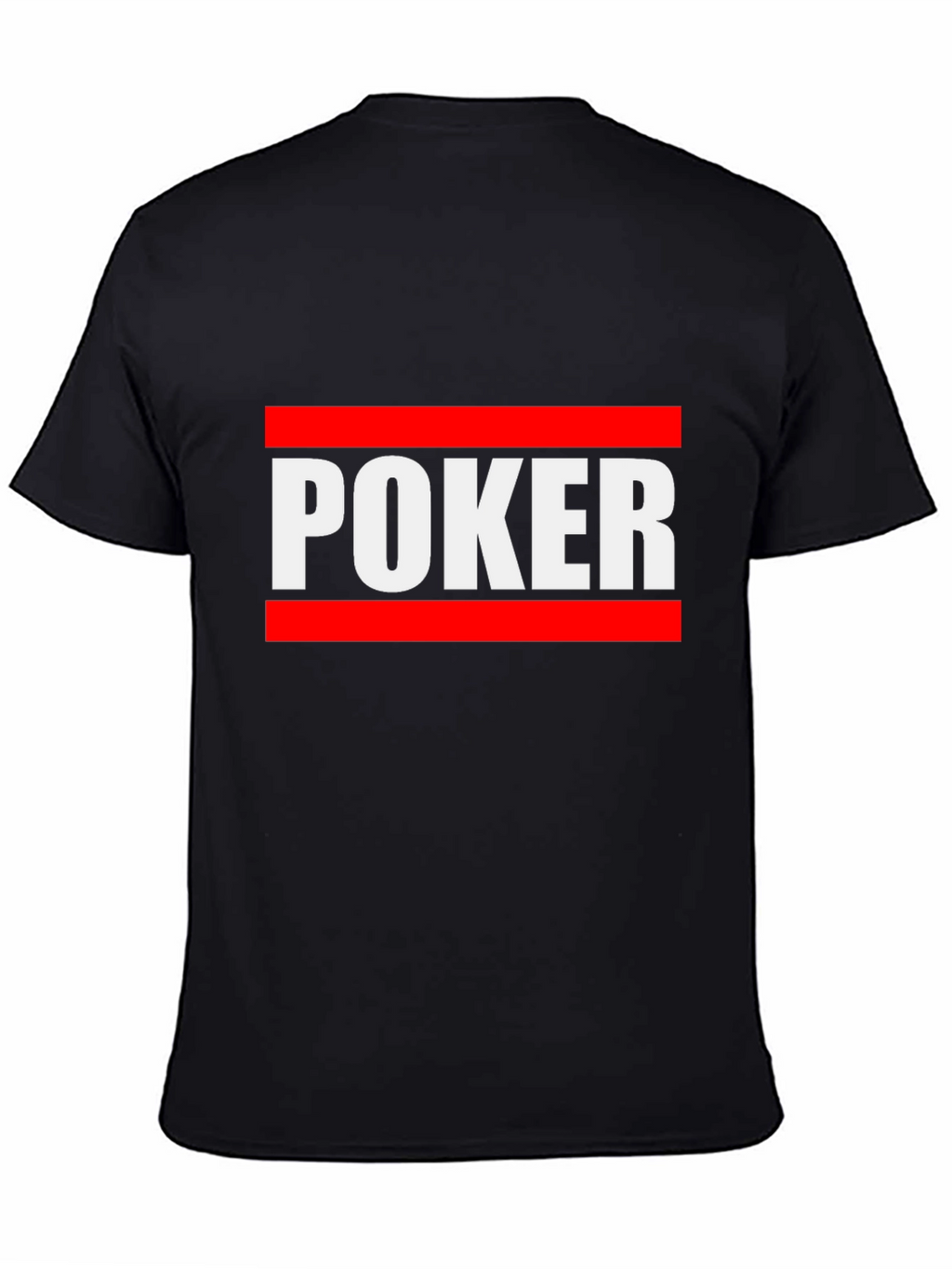 Poker Graphic Tee - Black Casual Shirt