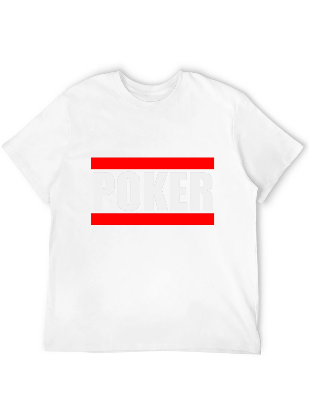 Poker Graphic Tee - Black Casual Shirt