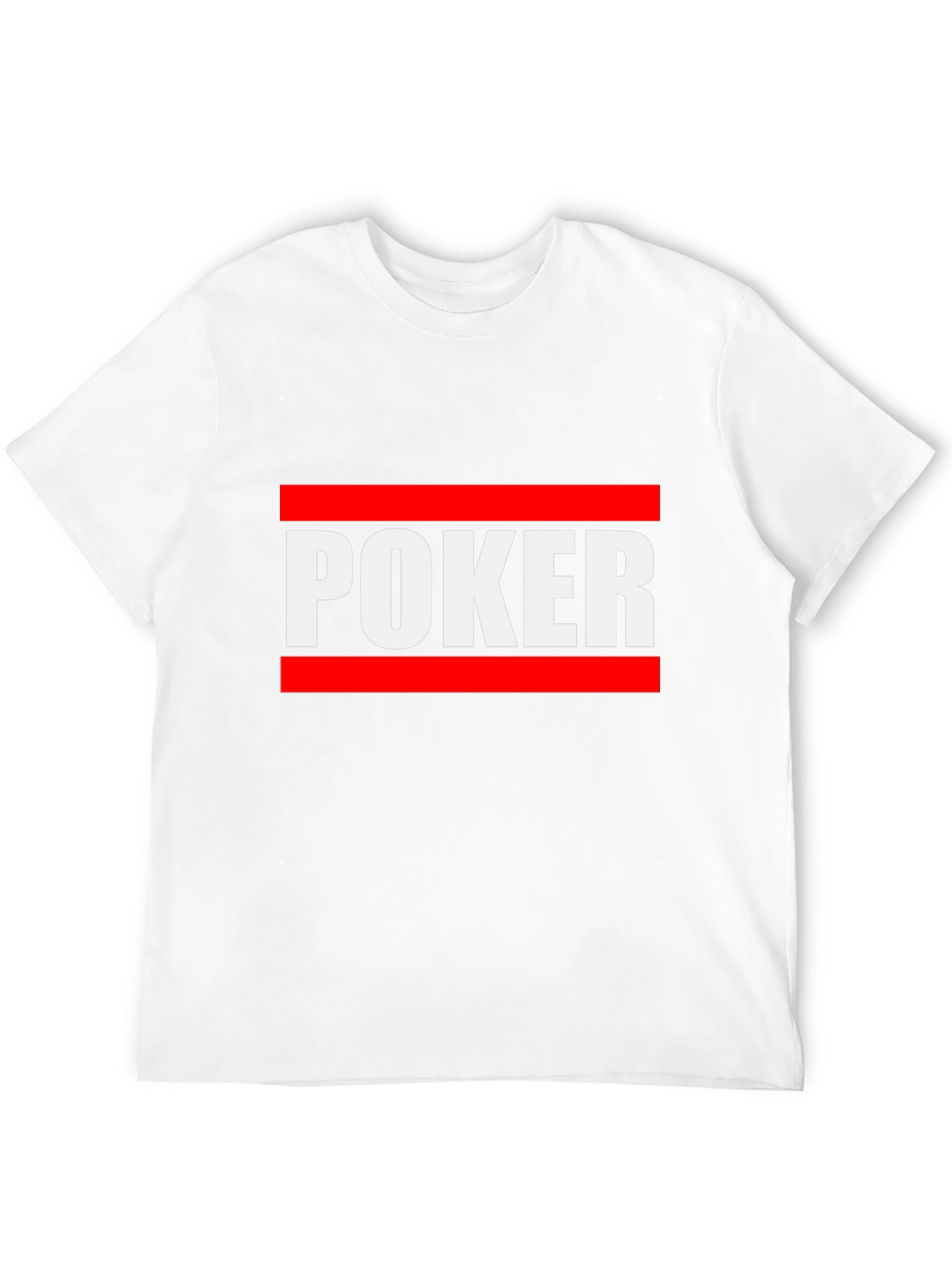 Poker Graphic Tee - Black Casual Shirt