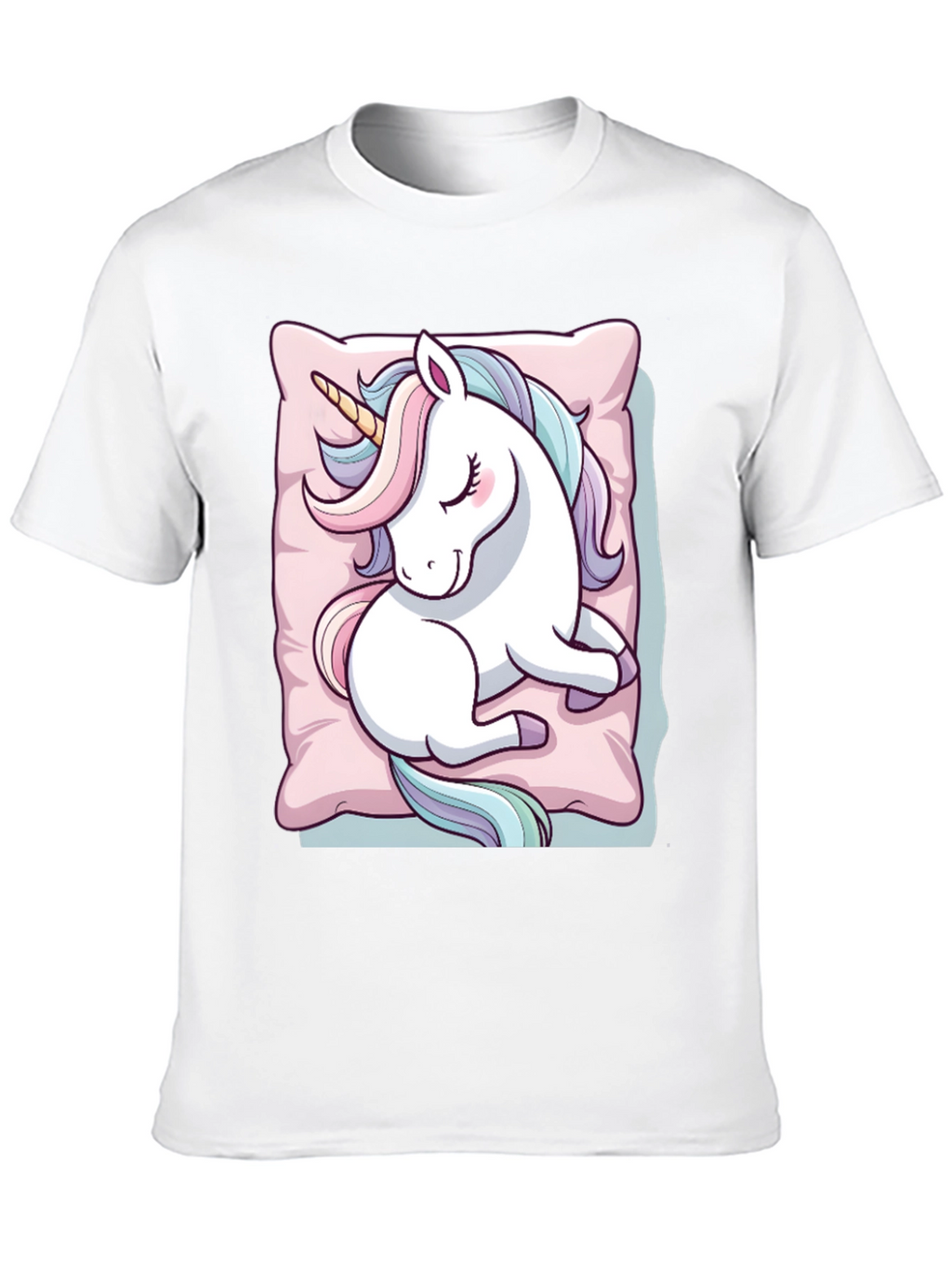 Sleeping Unicorn Graphic T-Shirt