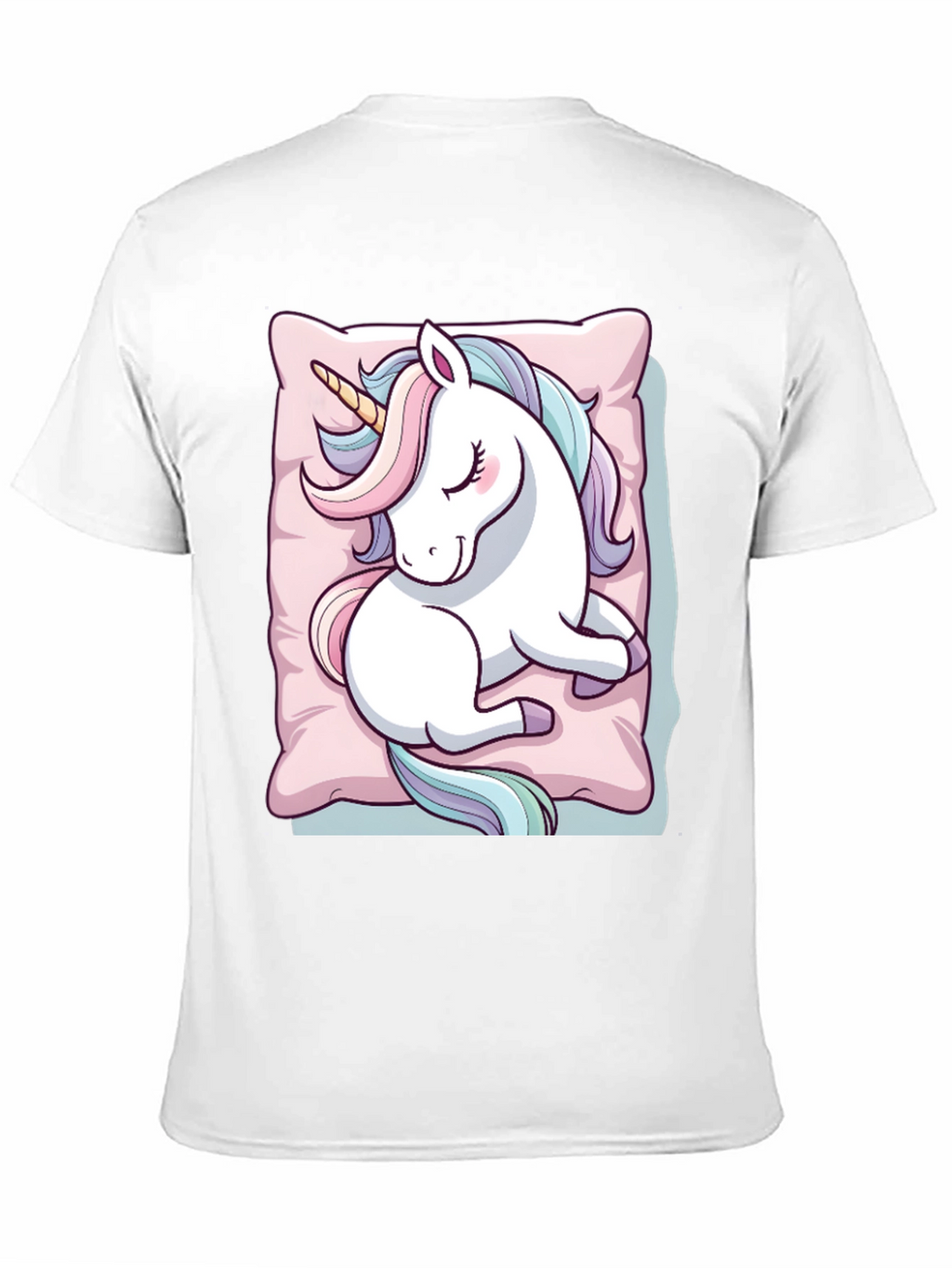 Sleeping Unicorn Graphic T-Shirt