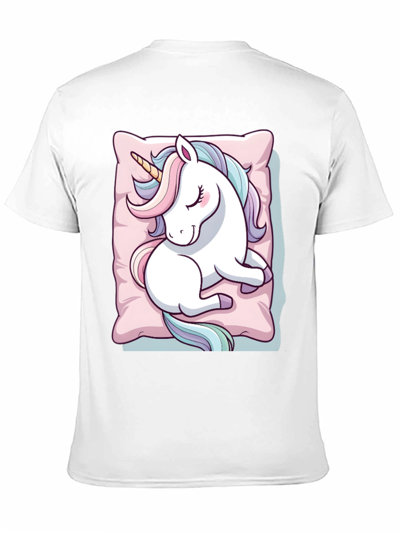 Sleeping Unicorn Graphic T-Shirt