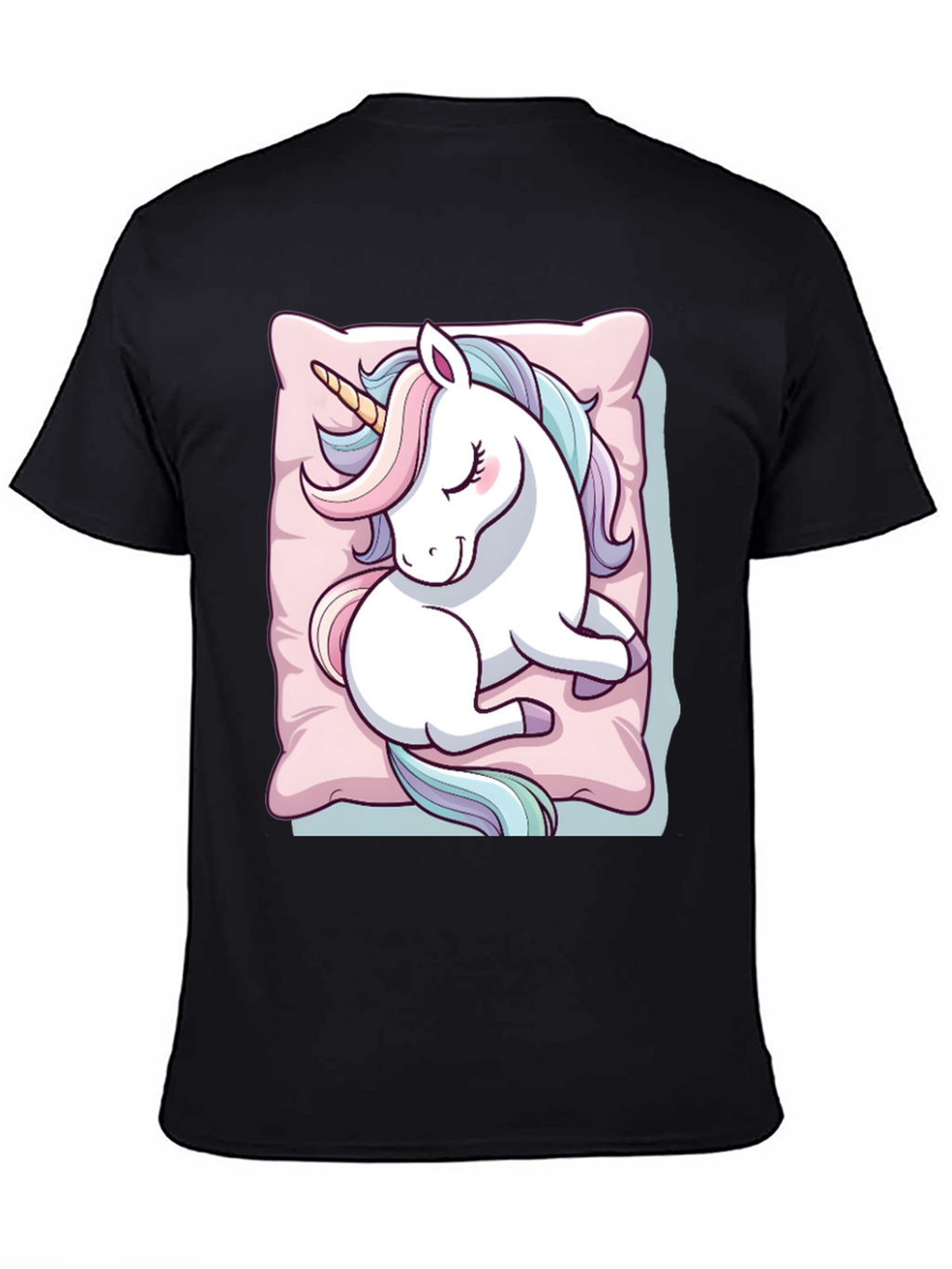 Sleeping Unicorn Graphic T-Shirt