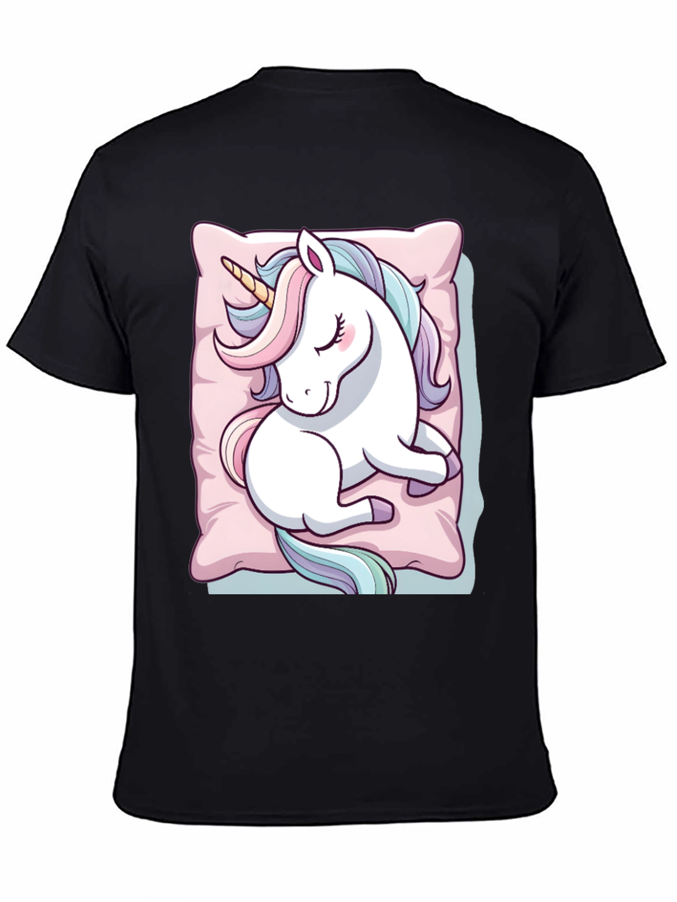Sleeping Unicorn Graphic T-Shirt