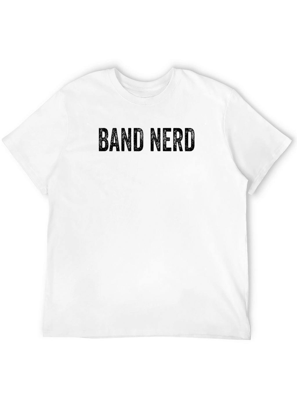 Band Nerd T-Shirt - Black Crew Neck Tee