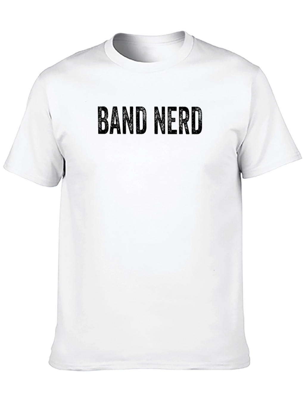 Band Nerd T-Shirt - Black Crew Neck Tee