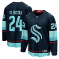 Men's Seattle Kraken Jamie Oleksiak #24 Deep Sea Blue Home Breakaway Player Jerseys