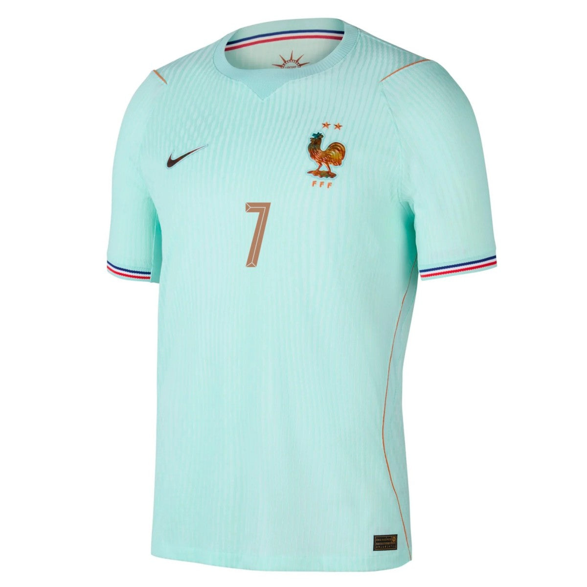 DEMBELE #7 France Away Match Jersey Player Version World Cup 2026 Back