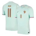 OLISE #11 France Away Soccer Jersey World Cup 2026 Blue Front
