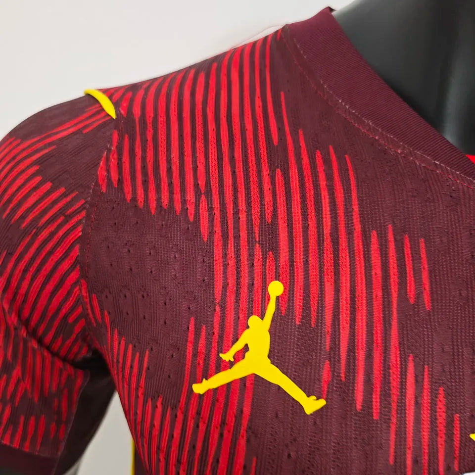 2026/27 Brazil Special Edition Red Player Version Soccer Jersey Detail 2