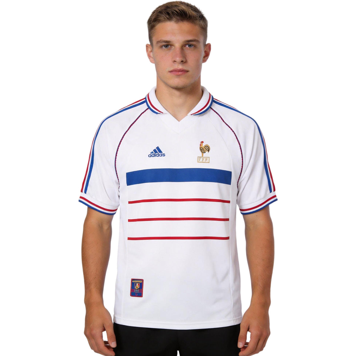 Retro France Away Jersey World Cup 1998 Front