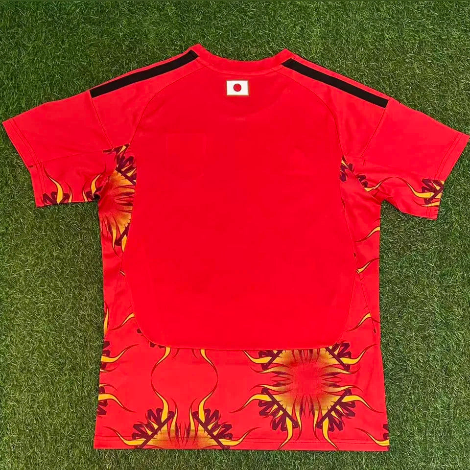 2026/27 Japan GK Red Fans Soccer Jersey Back
