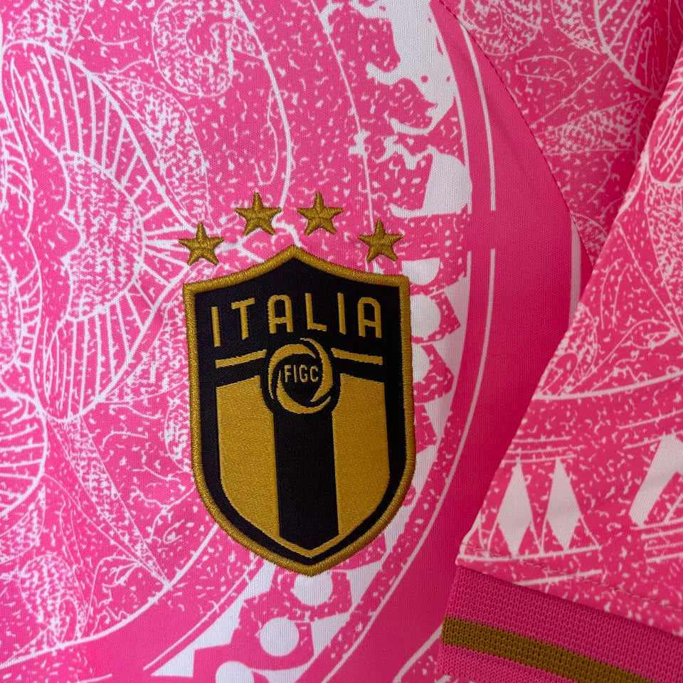 2024 Italy Special Edition Fans Soccer Jersey Detail 2