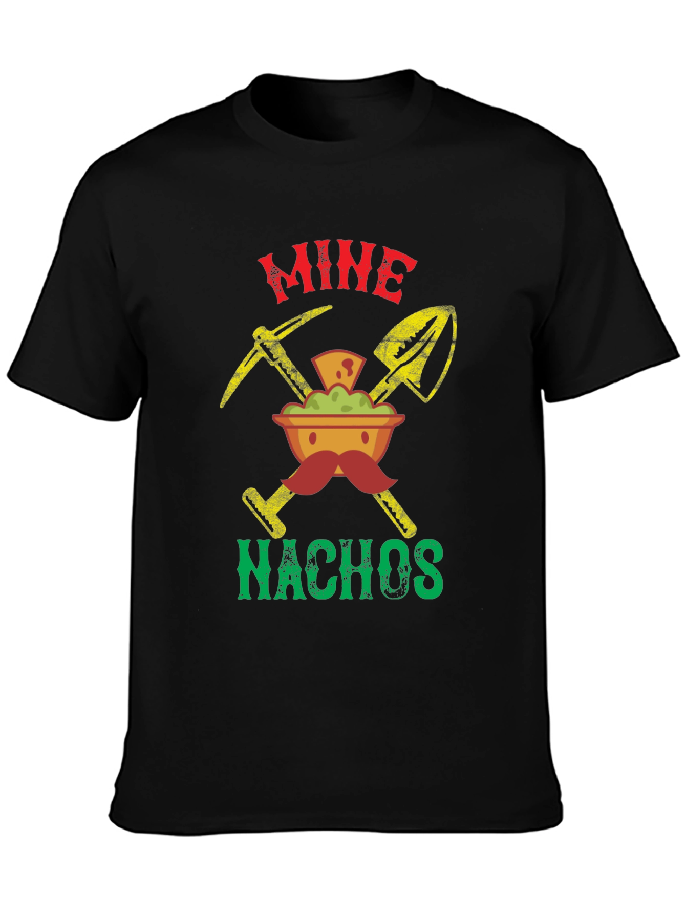 Mine Nachos Graphic T-Shirt - Novelty Food Tee