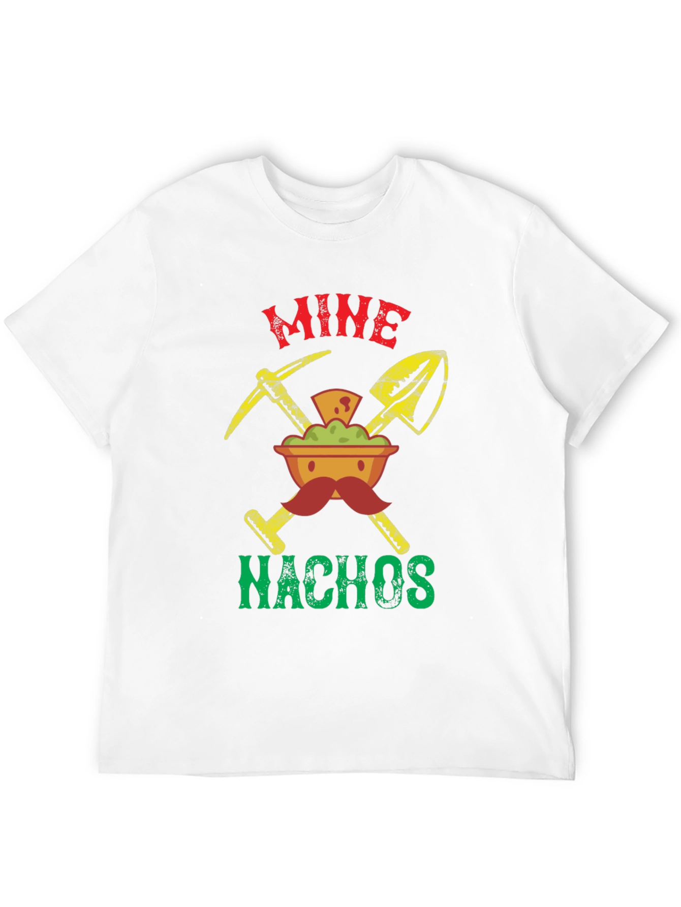 Mine Nachos Graphic T-Shirt - Novelty Food Tee