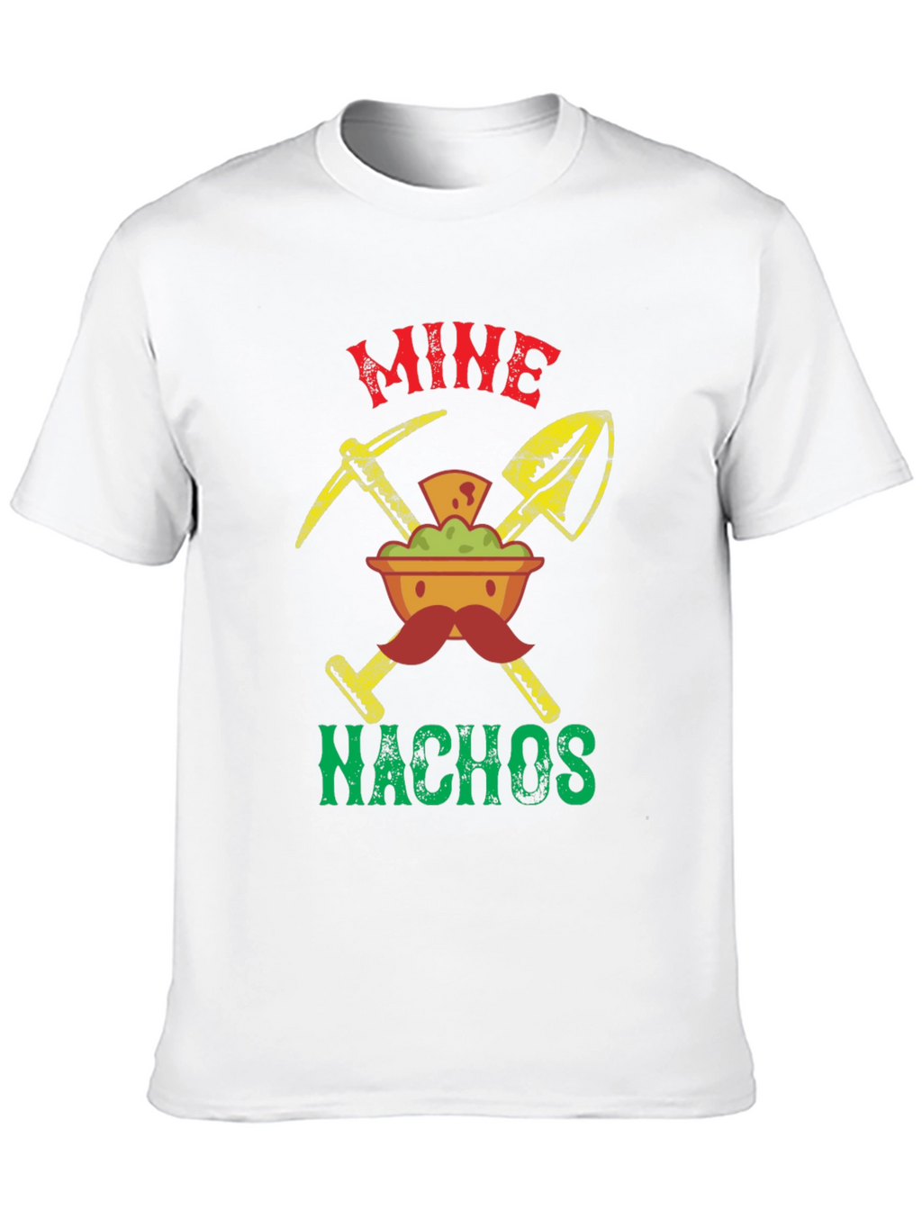 Mine Nachos Graphic T-Shirt - Novelty Food Tee