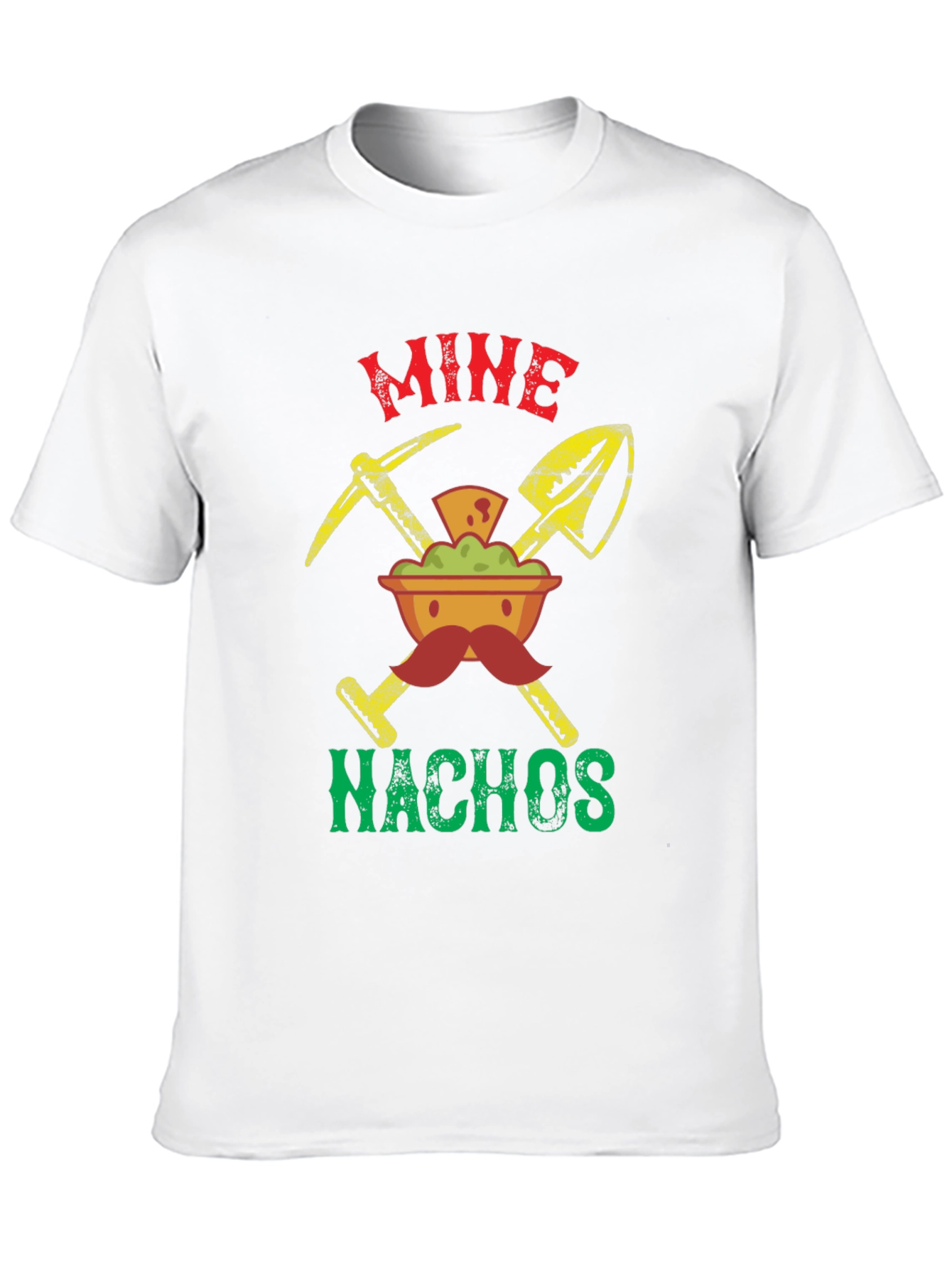 Mine Nachos Graphic T-Shirt - Novelty Food Tee