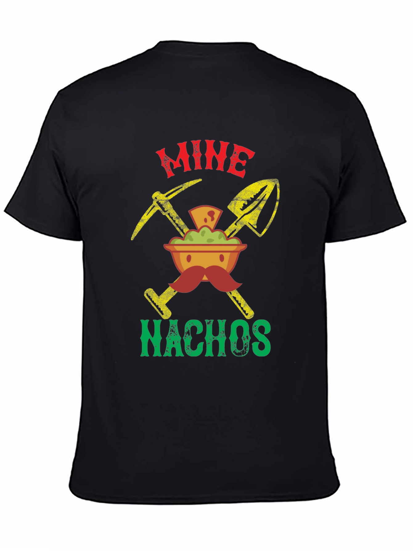 Mine Nachos Graphic T-Shirt - Novelty Food Tee